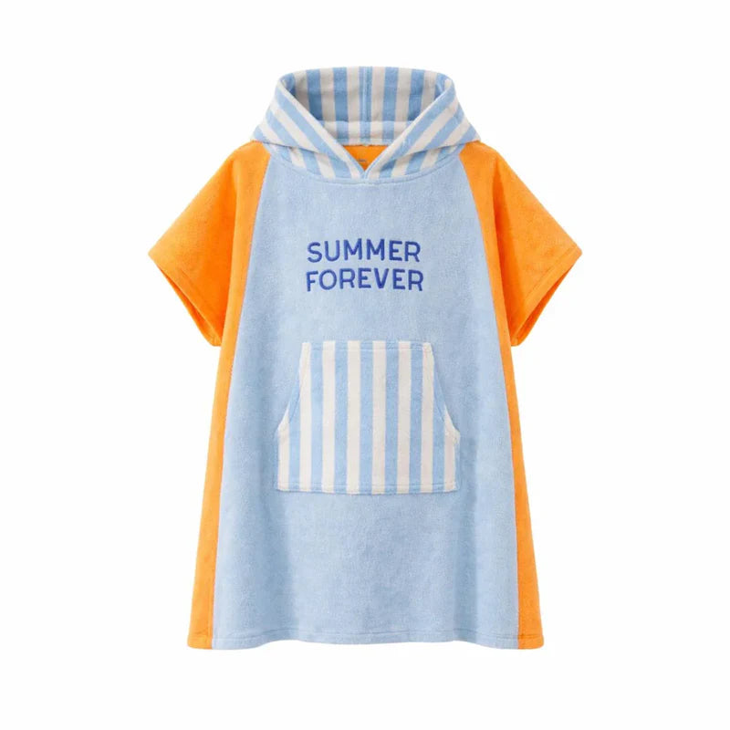 Poncho éponge Summer Forever Bleu