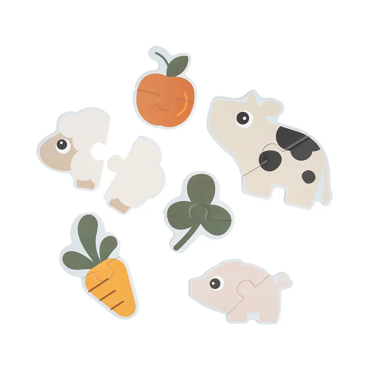 Premier puzzle Jigsaw - Tiny farm - Multicolore