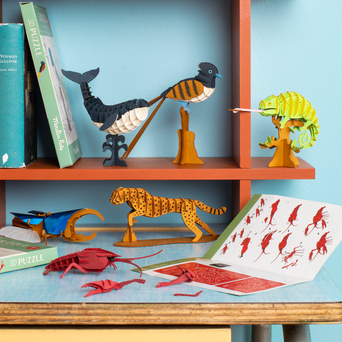 Puzzle 3D - Plusieurs animaux disponibles