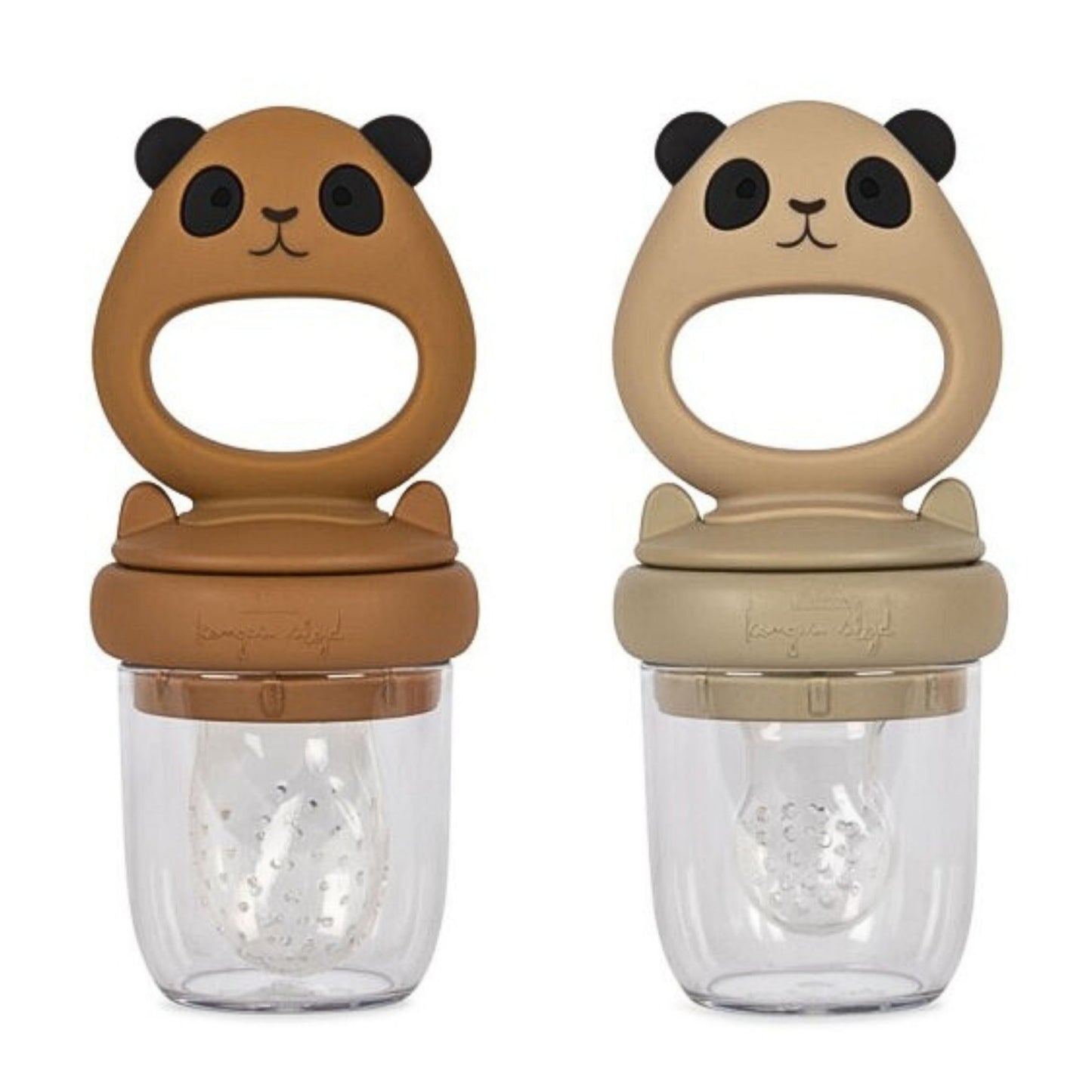 Lot de 2 tétines grignoteuses panda