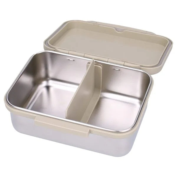 Lunch box inox pâquerettes sable