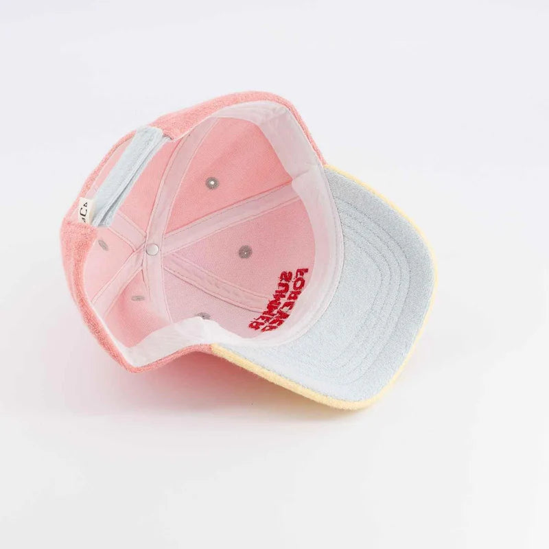Casquette Summer Forever éponge rose | Enfant - CHAMAYE