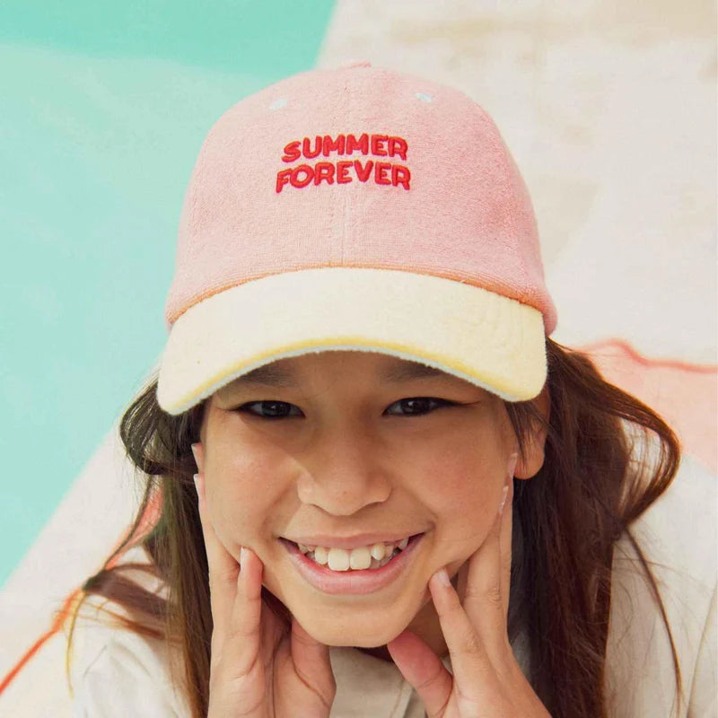 Casquette Summer Forever éponge rose | Enfant - CHAMAYE