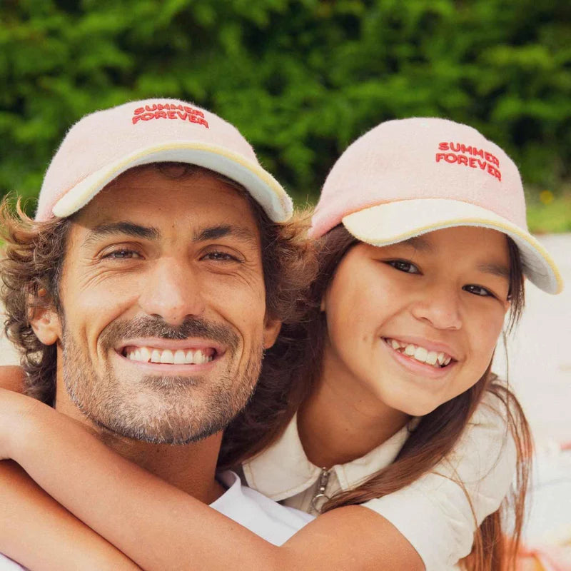 Casquette Summer Forever éponge rose | Adulte - CHAMAYE