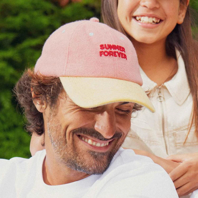 Casquette Summer Forever éponge rose | Adulte - CHAMAYE