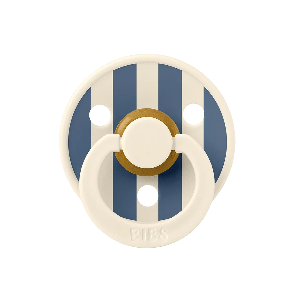 STUDIO Colour Tétines Pack de 2 Pin - Ivory Steel Blue Mix