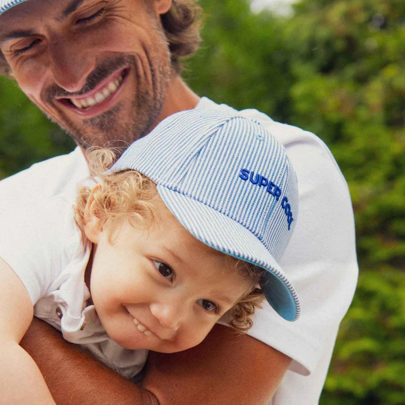 Casquette Super Cool Bleu | Enfant - CHAMAYE