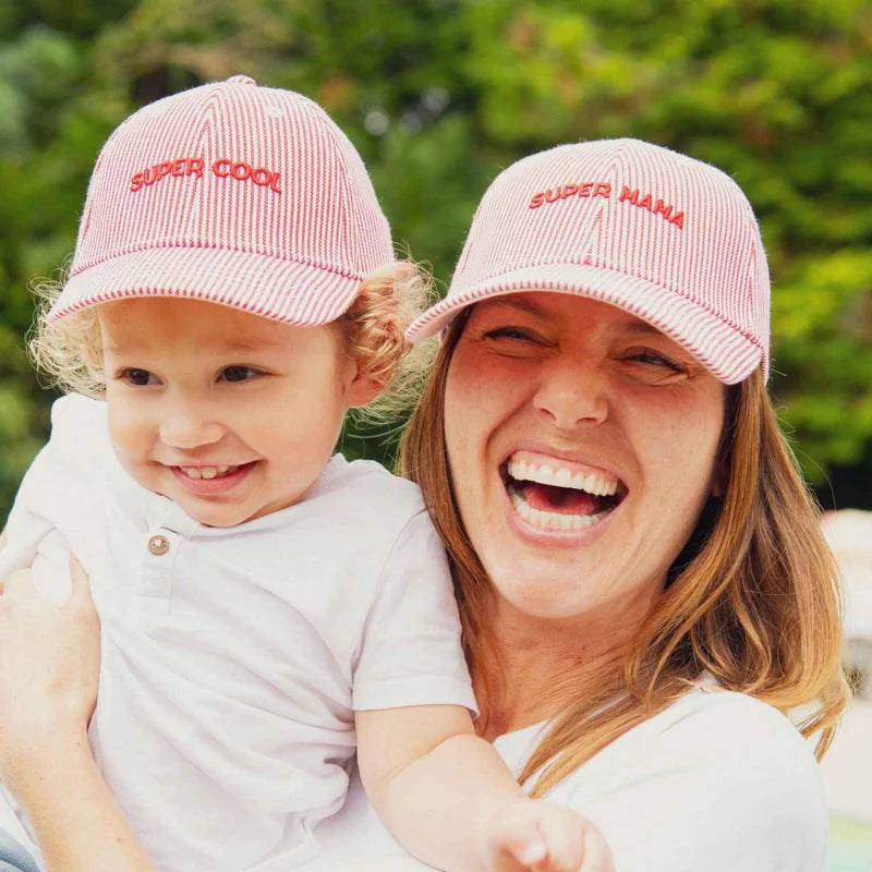Casquette Super Cool Rouge | Enfant - CHAMAYE
