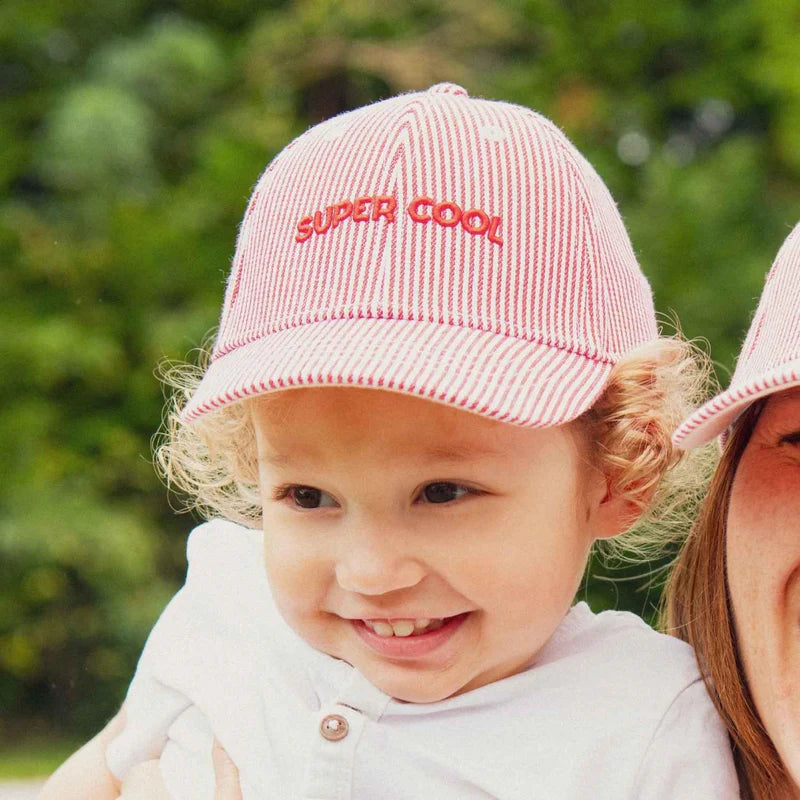 Casquette Super Cool Rouge | Enfant - CHAMAYE