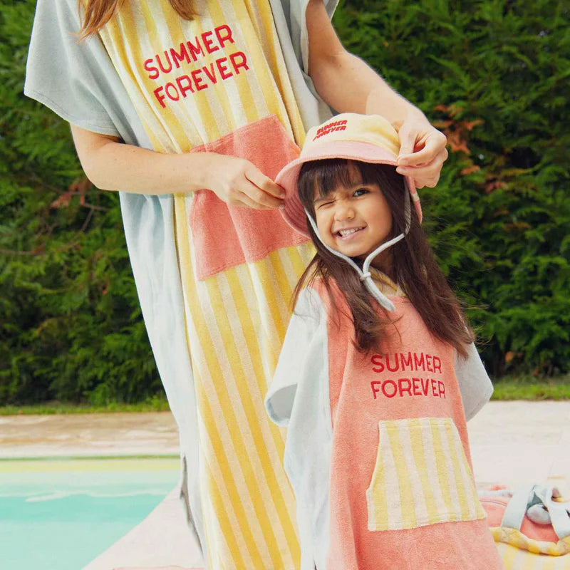 Poncho éponge Summer Forever Rose