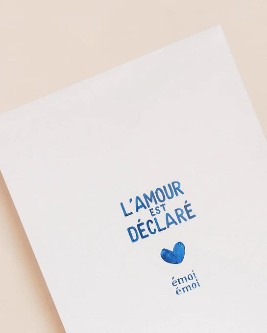 Le carnet Tata cool - cœurs bleus