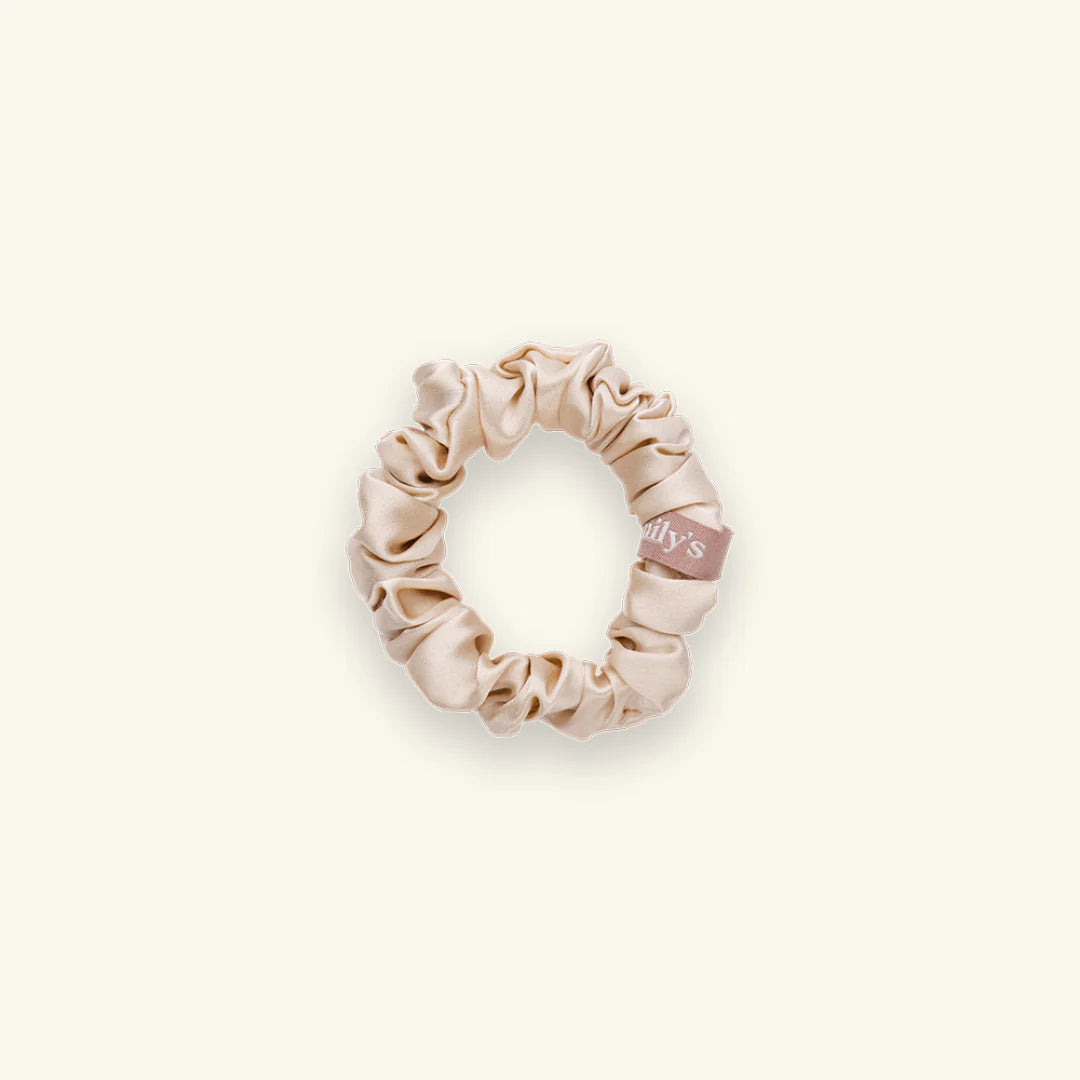 Chouchou 100% pure soie - Le petit - plusieurs coloris disponibles