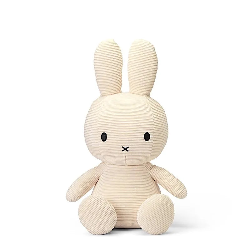Miffy Velours Côtelé 50cm - Blanc