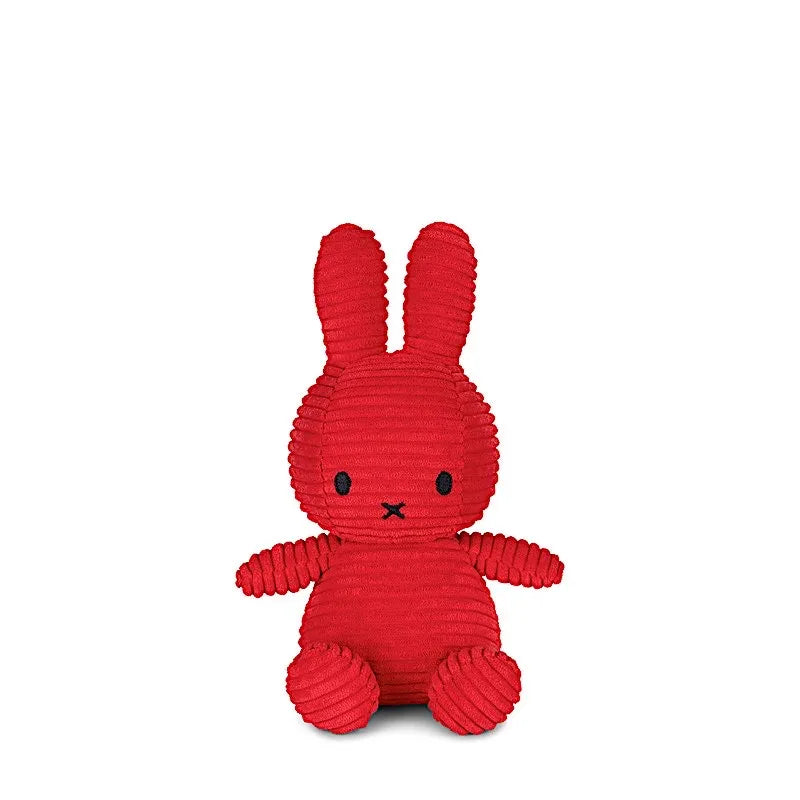 Miffy Velours Côtelé ECO 23cm - Rouge