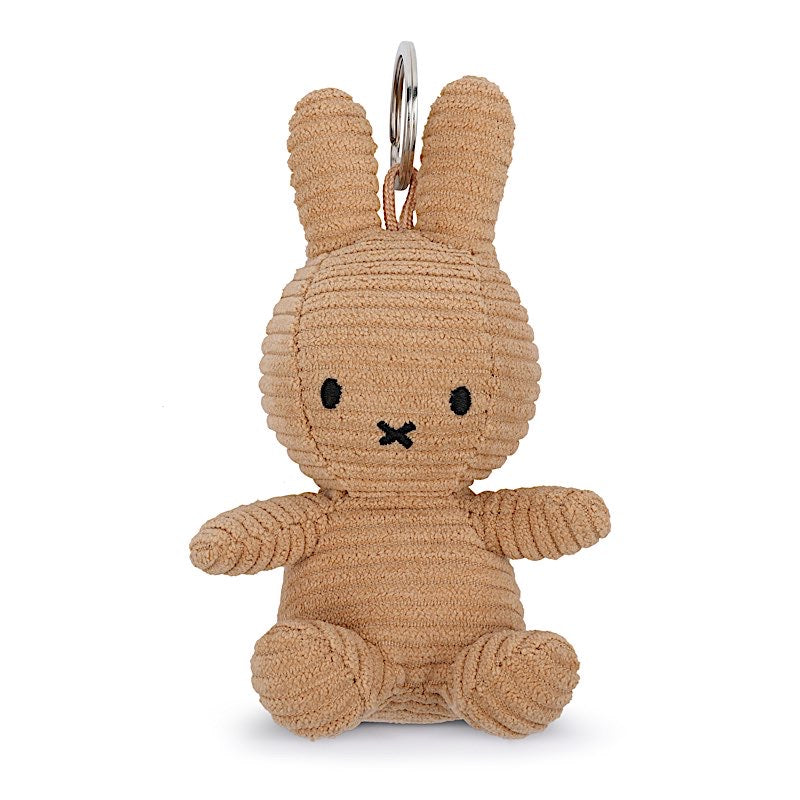 Porte-clé Miffy Côtelé Beige