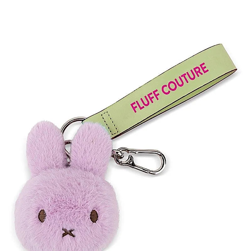 Charm pour sac/ porte clés Miffy Fuzzy - Lilas