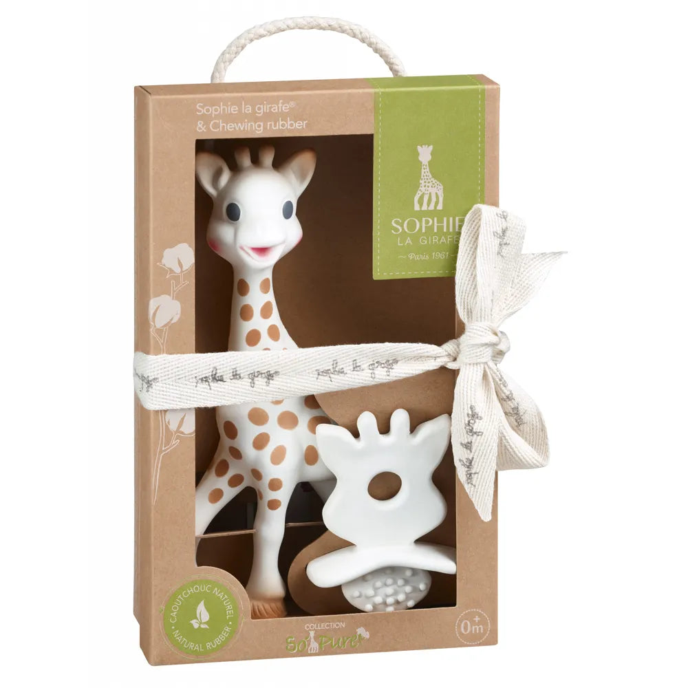 Sophie la girafe + Chewing rubber So'pure