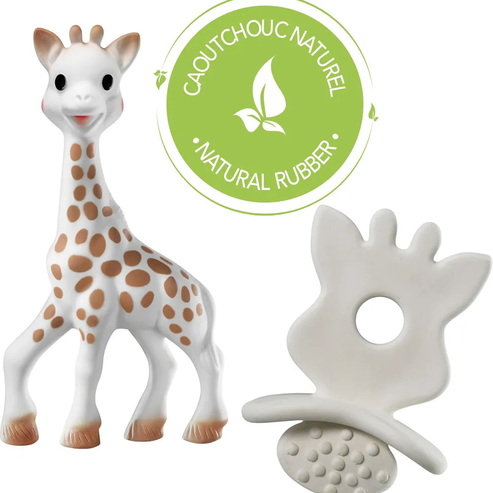 Sophie la girafe + son anneau de dentition So'pure