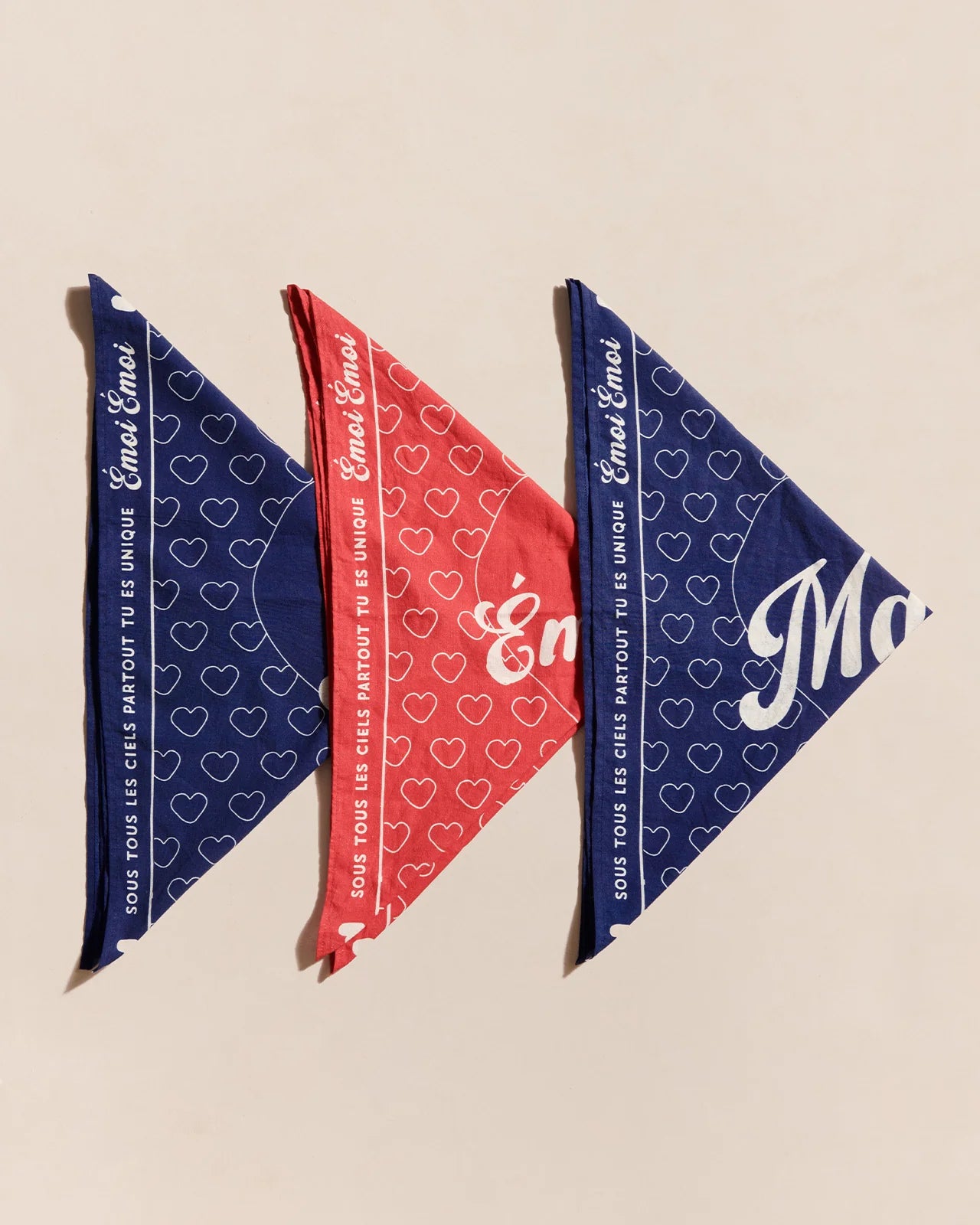 Le bandana mon Amour - charbon