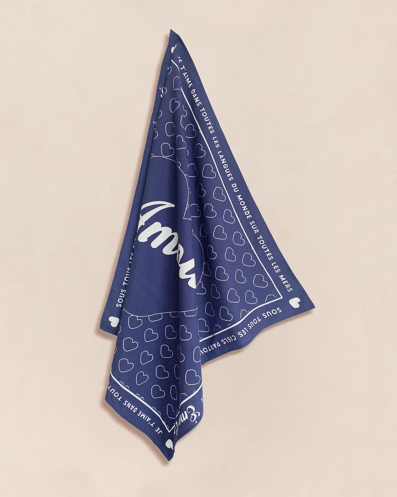 Le bandana mon Amour - charbon