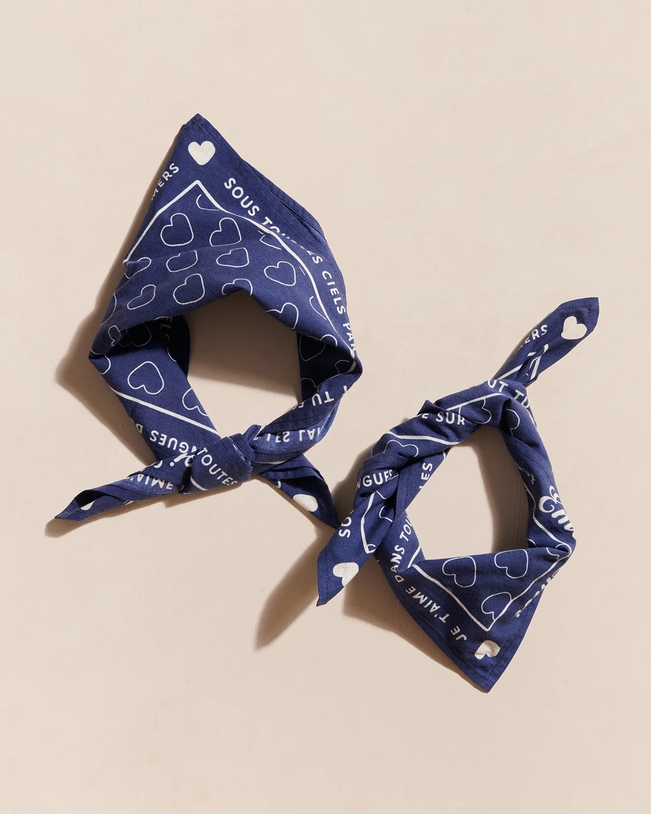 Le bandana je t'aime Mama - charbon