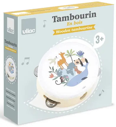 TAMBOURIN LES ANIMAUX DU MONDE - SARAH