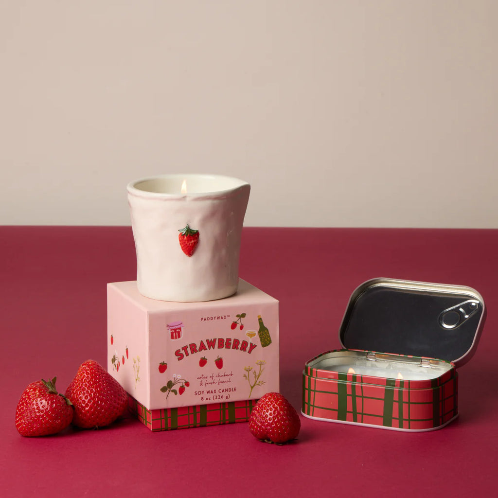 BOUGIE PARFUMÉE BISTRO - STRAWBERRY