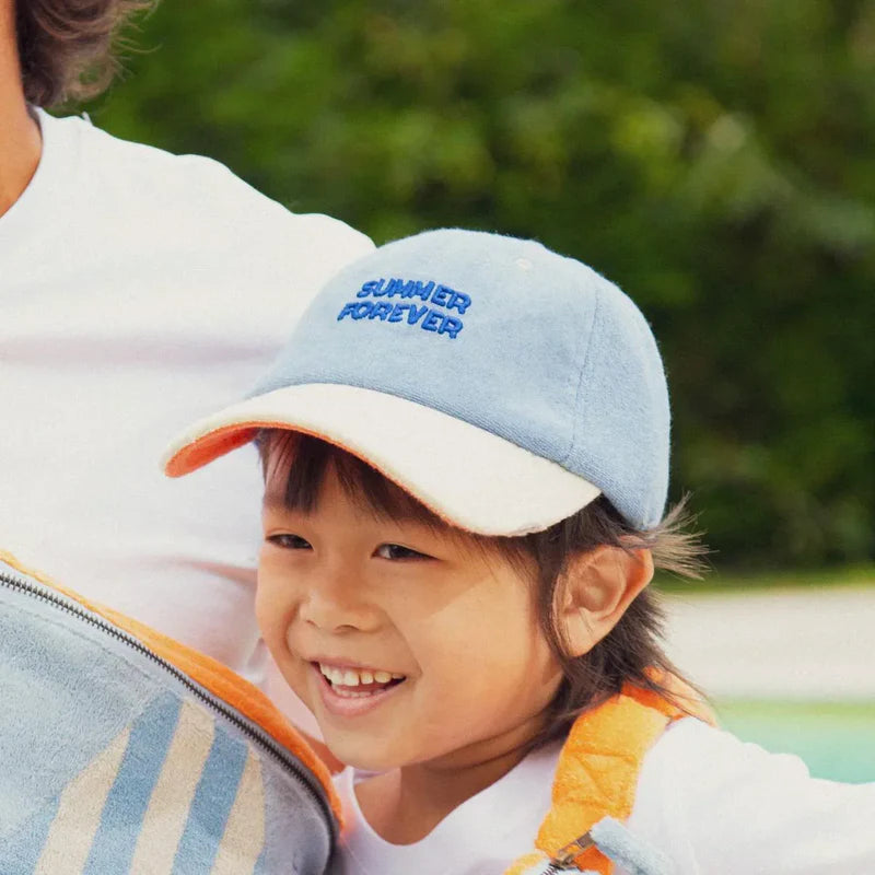 Casquette Summer Forever éponge bleu | Enfant - CHAMAYE