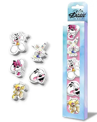 Set gommes 3D Diddl