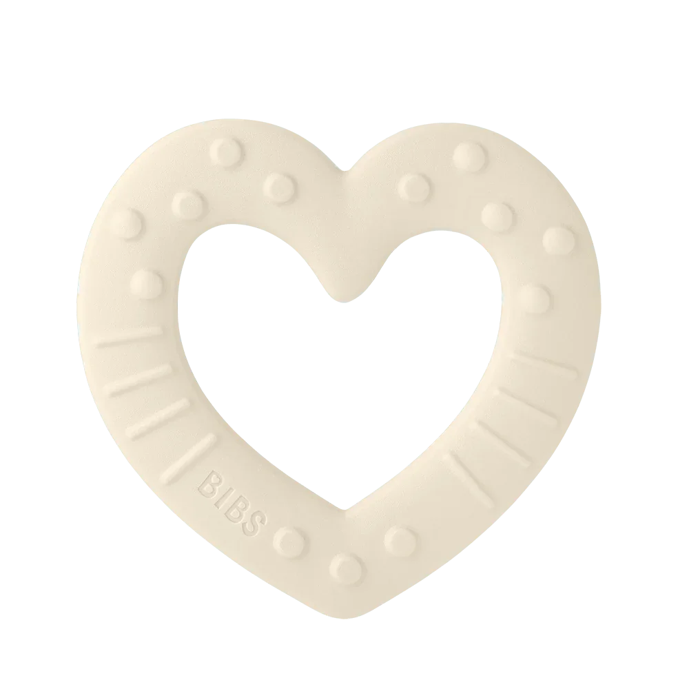 Anneau de dentition Cœur - Ivory