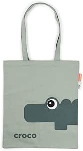 Tote bag Croco Green - DONE BY DEER