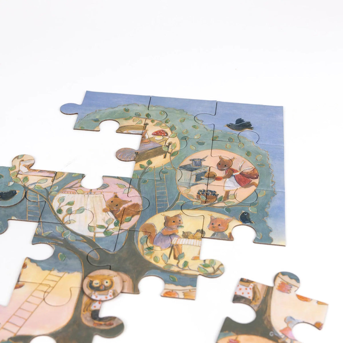 Puzzle arbre écureuils – Egmont Toys