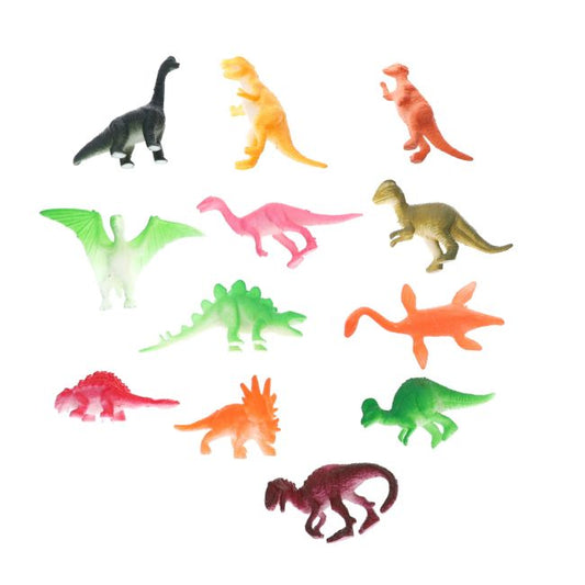 Lot de 12 dinosaures