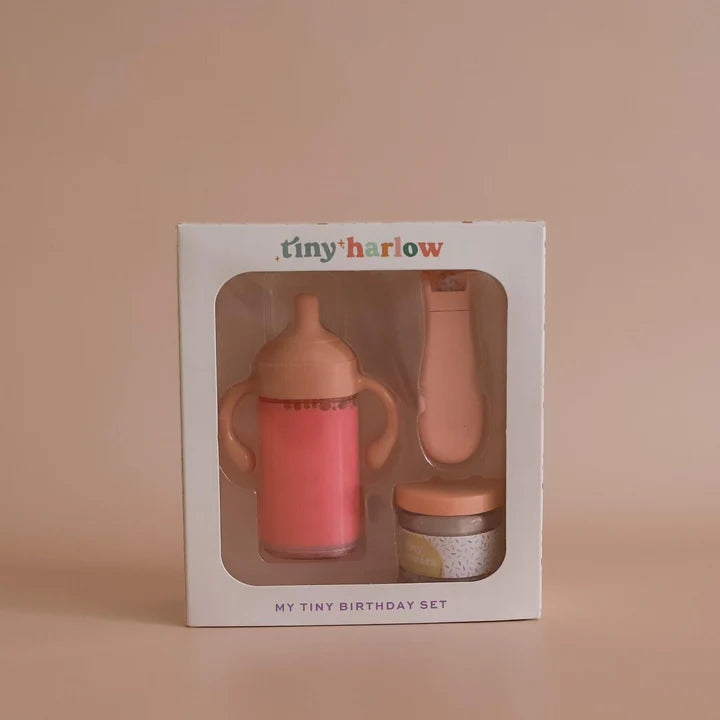 Box Anniversaire - Lait Fraise & Petit Pot confettis - Tiny Harlow