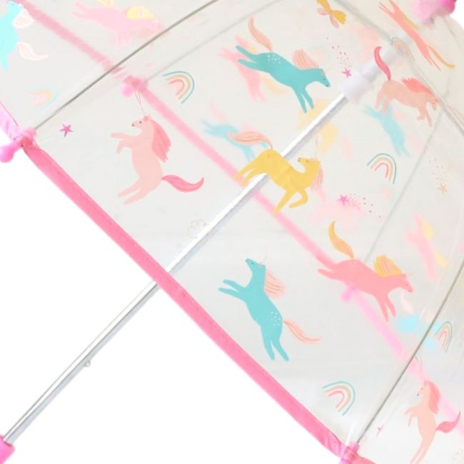 Parapluie enfant rose licornes - Le petit souk