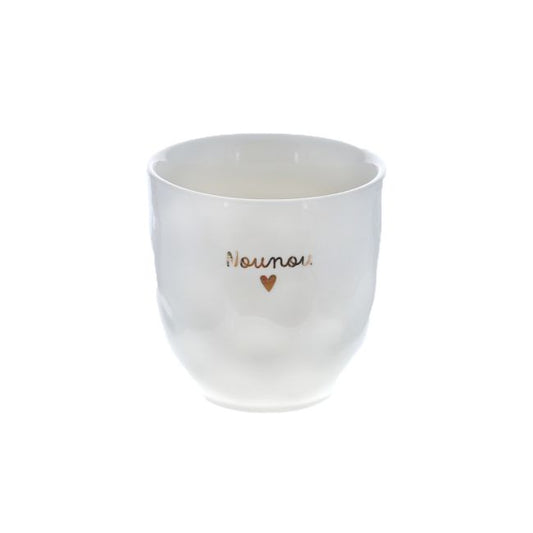Tasse à café "Nounou" cœur