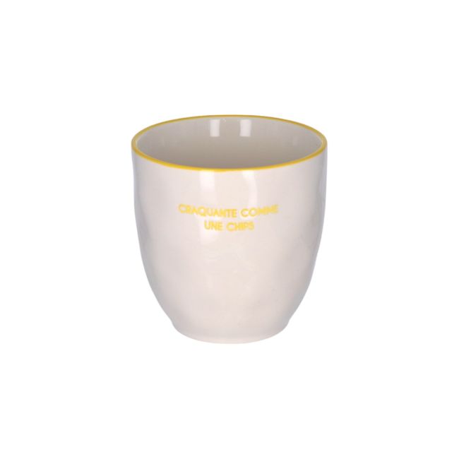 Tasse à café "Craquante comme une chips"