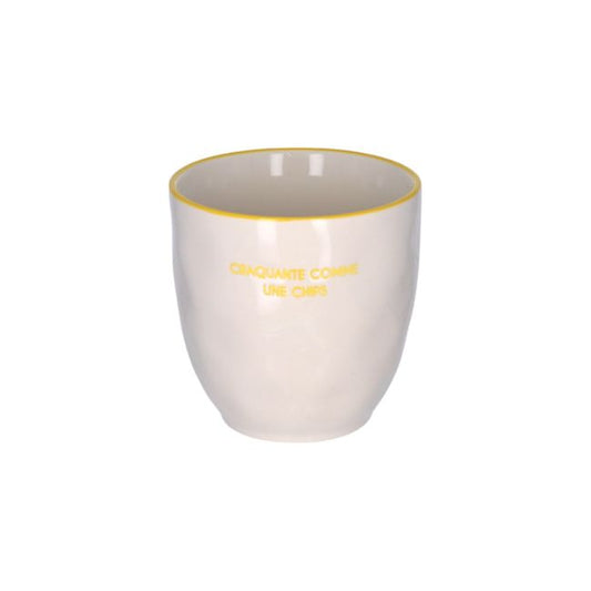 Tasse à café "Craquante comme une chips"