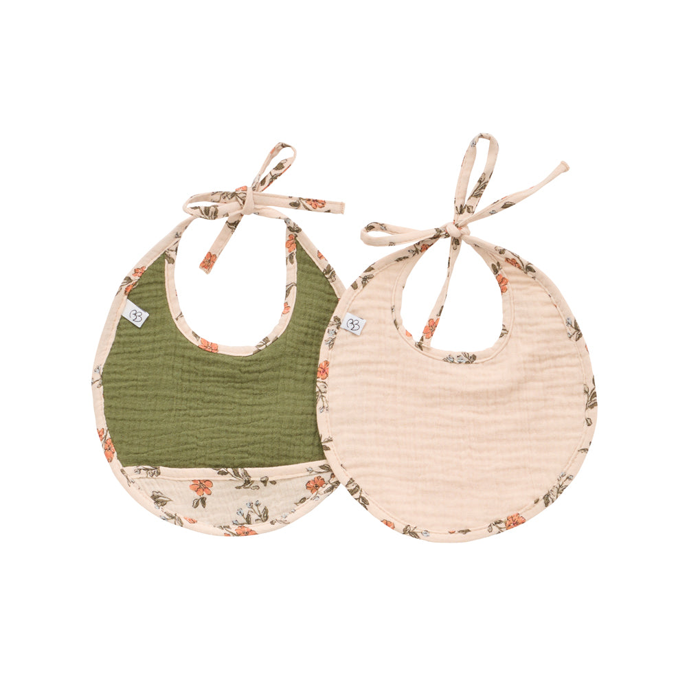 Lot de 2 bavoirs naissance - Secret Cottage - BB&Co