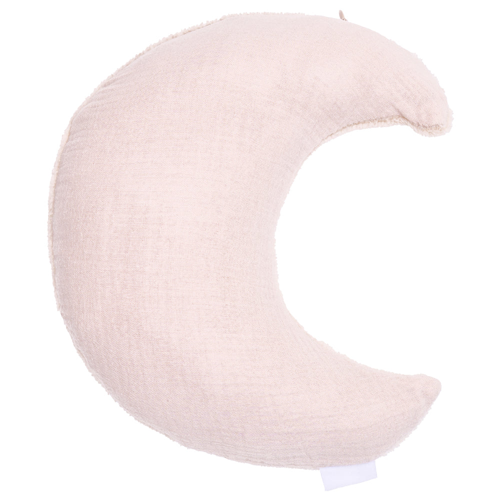 Bouillotte lune bambou/gaze biscuit