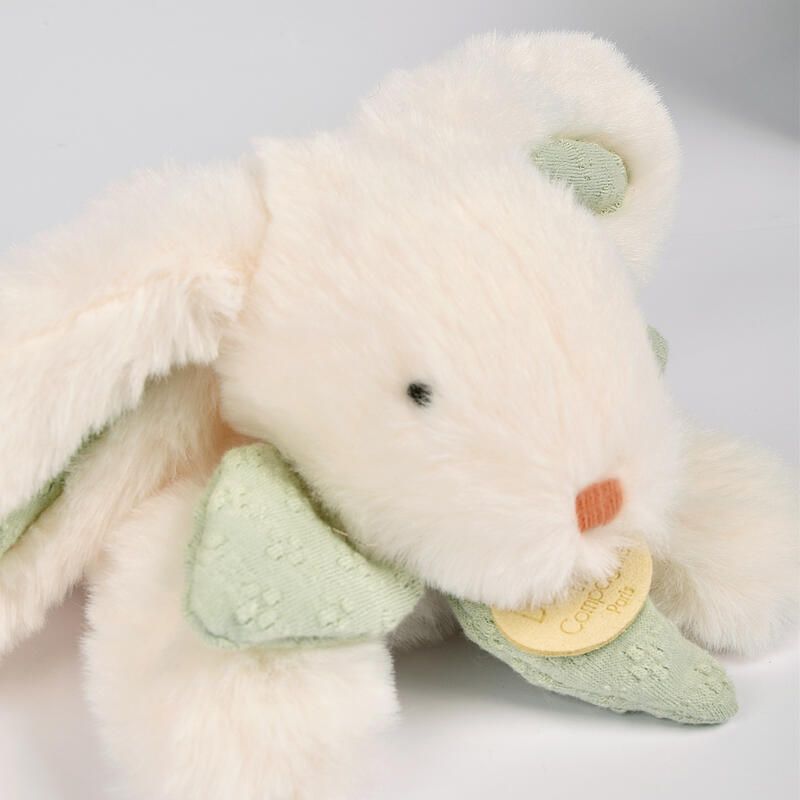 LAPIN BONBON Pantin sauge 20 cm - DOUDOU & COMPAGNIE