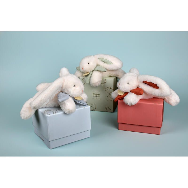 LAPIN BONBON Pantin sauge 20 cm - DOUDOU & COMPAGNIE