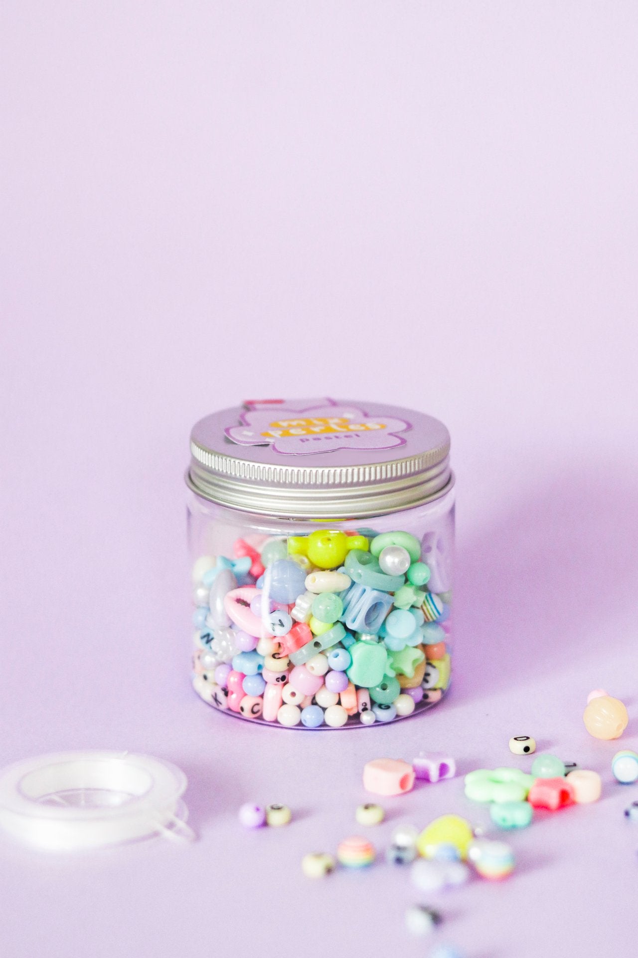 Mix de perles - Pastel