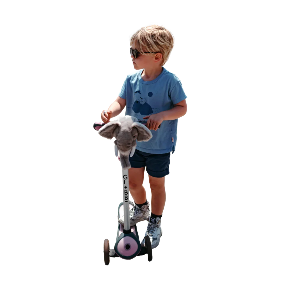 Tête de trottinette éléphant