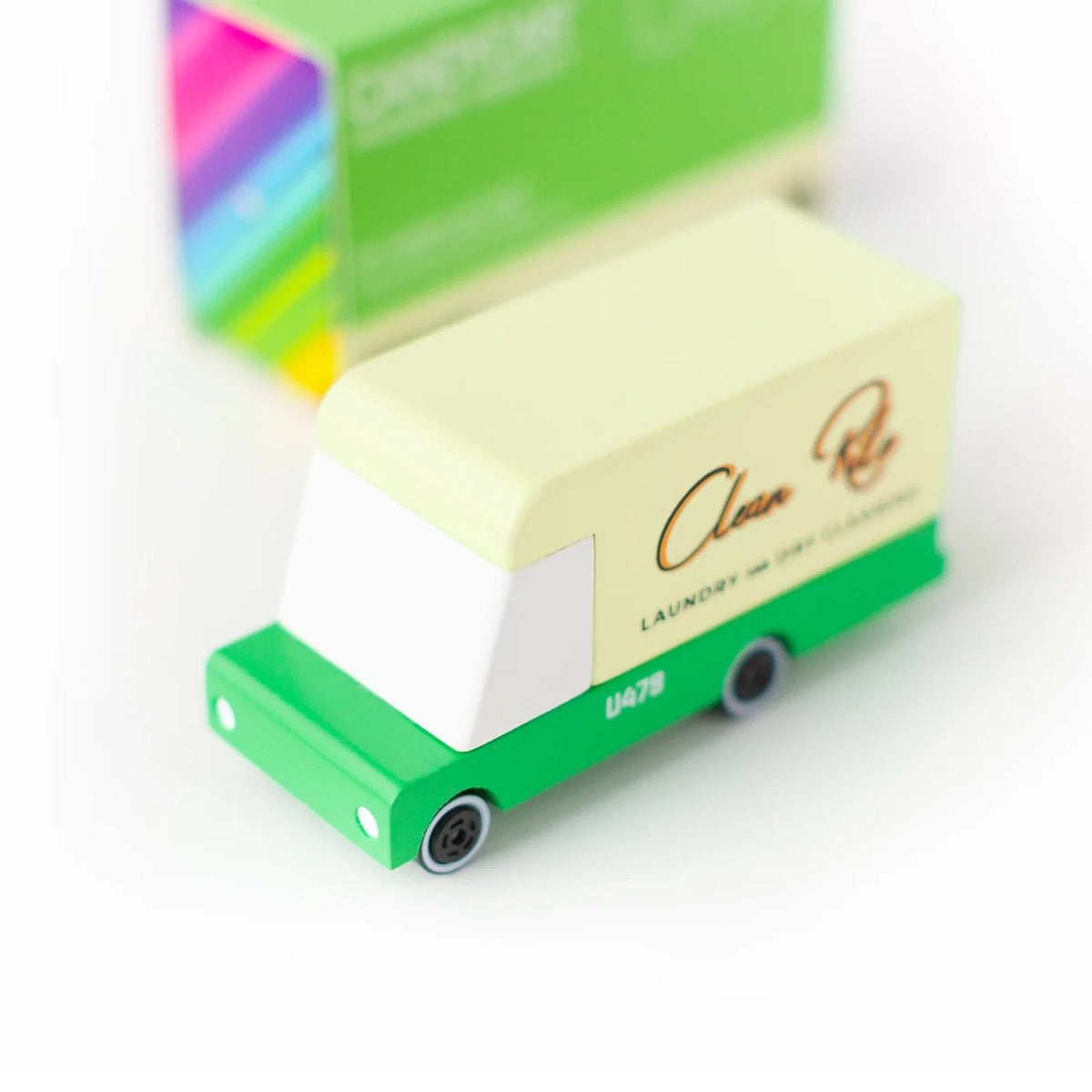 Laundry Van Camion en bois