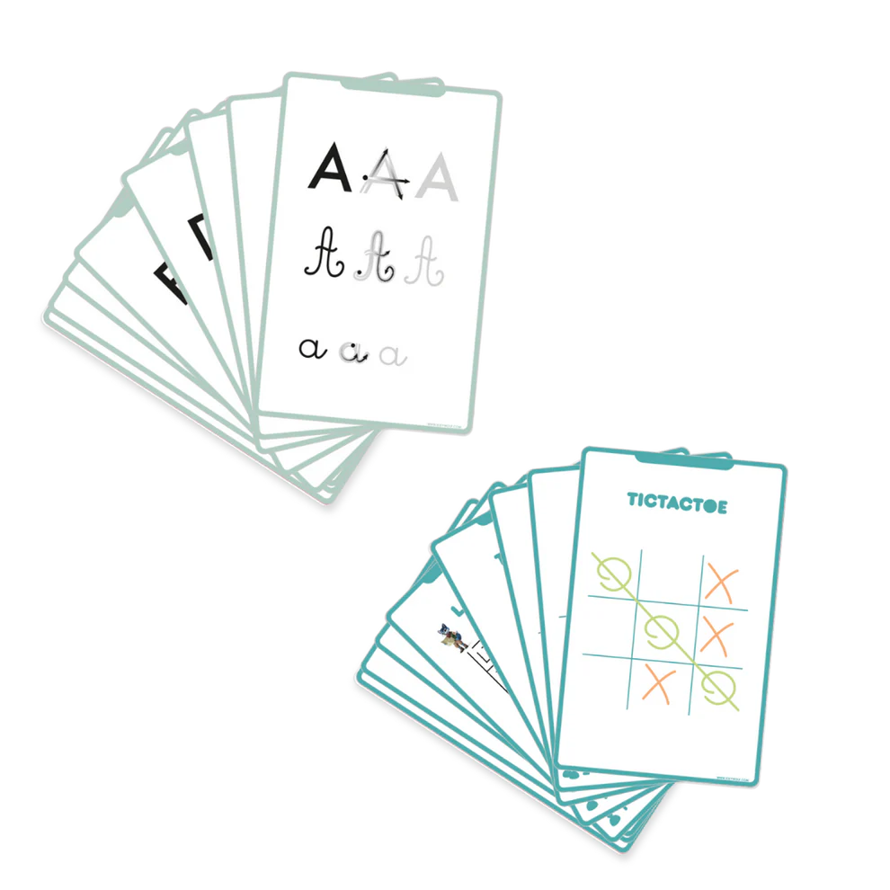 Refill KIDYDRAW-MINI Cartes supplémentaires thèmes "Jeux et Education"