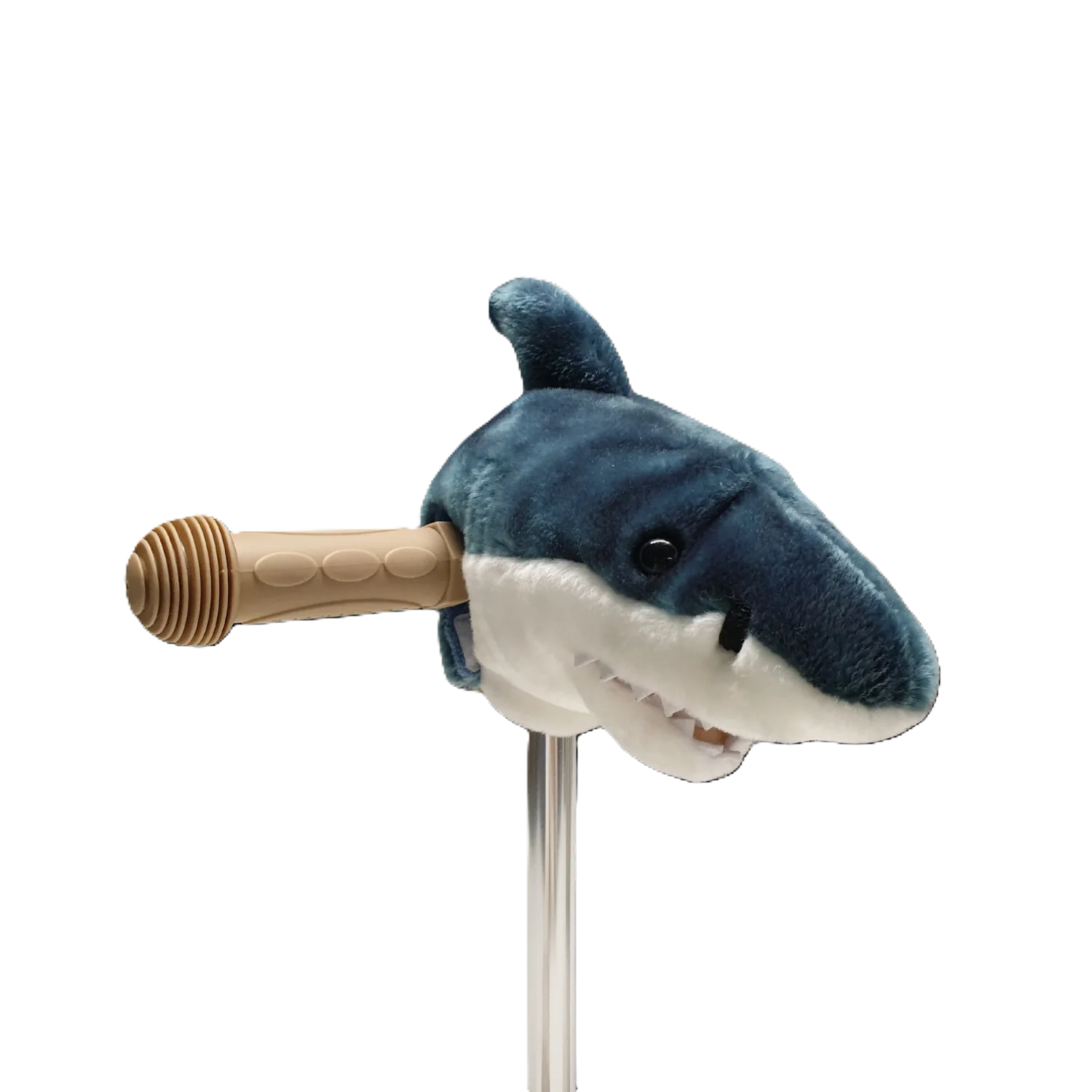 Tête de trottinette requin