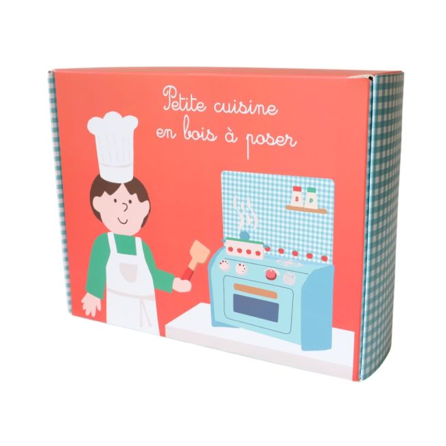Petite cuisine à poser en bois