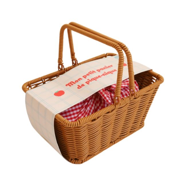 Mon petit panier de pique-nique en bois