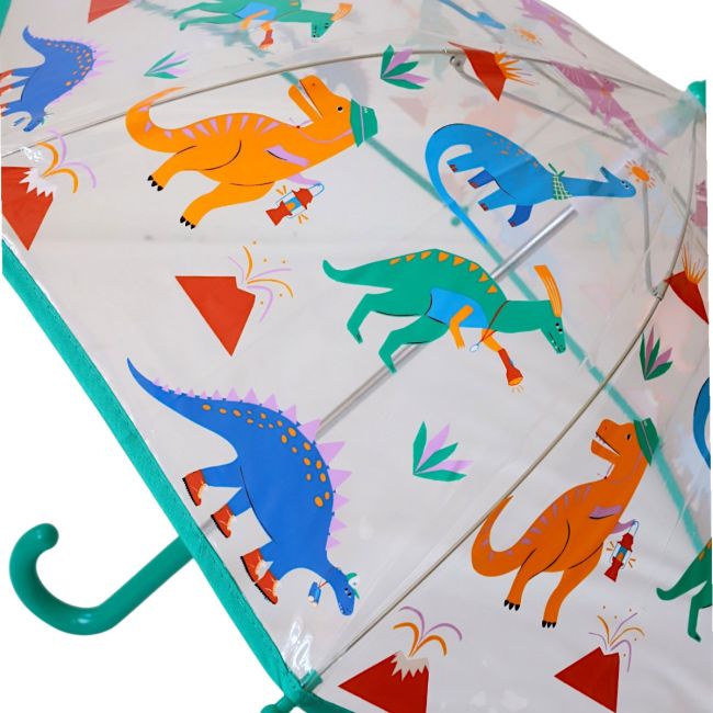 Parapluie enfant dinosaures explorateurs